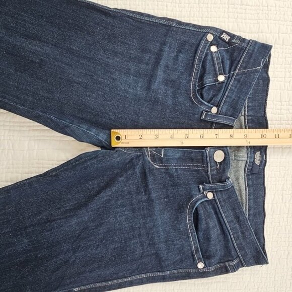 Rock & Republic Stella Jeans Women's 27 (30x29) Straight Dark Blue Denim EUC - Picture 5 of 16